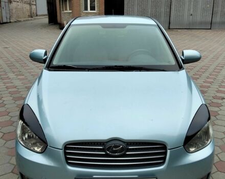 Синій Хендай Акцент, об'ємом двигуна 1.4 л та пробігом 102 тис. км за 5200 $, фото 1 на Automoto.ua