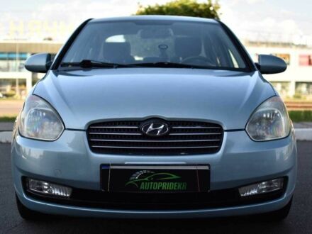 Хендай Акцент 2008 в Кривом Роге на Automoto.ua Синий Хендай Акцент, объемом двигателя 1.6 л и пробегом 132 тыс. км за 5450 $, фото 1 на Automoto.ua
