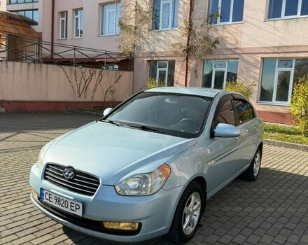 Синий Хендай Акцент, объемом двигателя 1.6 л и пробегом 137 тыс. км за 6300 $, фото 1 на Automoto.ua