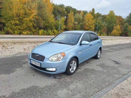 Хендай Акцент 2008 в Днепре (Днепропетровске) на Automoto.ua Синий Хендай Акцент, объемом двигателя 1.4 л и пробегом 123 тыс. км за 4200 $, фото 1 на Automoto.ua