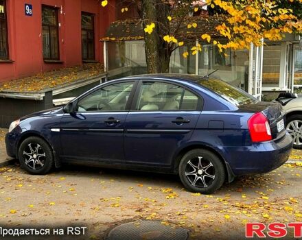 Синий Хендай Акцент, объемом двигателя 1.4 л и пробегом 170 тыс. км за 5449 $, фото 1 на Automoto.ua