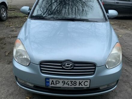 Синій Хендай Акцент, об'ємом двигуна 1.4 л та пробігом 187 тис. км за 5700 $, фото 1 на Automoto.ua