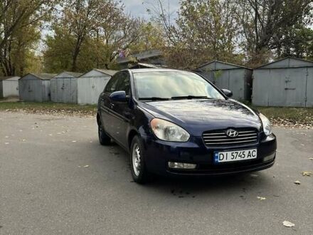 Хендай Акцент 2008 в Днепре (Днепропетровске) на Automoto.ua Синий Хендай Акцент, объемом двигателя 1.6 л и пробегом 159 тыс. км за 4500 $, фото 1 на Automoto.ua