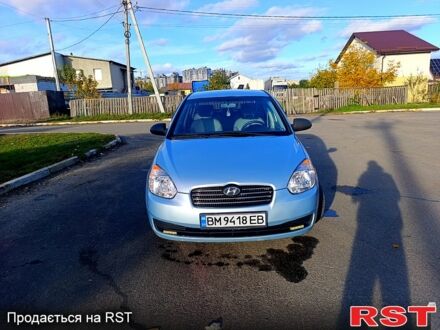 Синій Хендай Акцент, об'ємом двигуна 1.4 л та пробігом 215 тис. км за 4700 $, фото 1 на Automoto.ua
