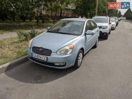 Хендай Акцент 2009 в Вишневом на Automoto.ua Синий Хендай Акцент, объемом двигателя 1.4 л и пробегом 205 тыс. км за 5800 $, фото 1 на Automoto.ua