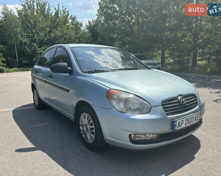 Синій Хендай Акцент, об'ємом двигуна 1.4 л та пробігом 212 тис. км за 5200 $, фото 1 на Automoto.ua