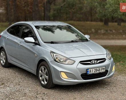 Синий Хендай Акцент, объемом двигателя 1.59 л и пробегом 265 тыс. км за 6950 $, фото 1 на Automoto.ua