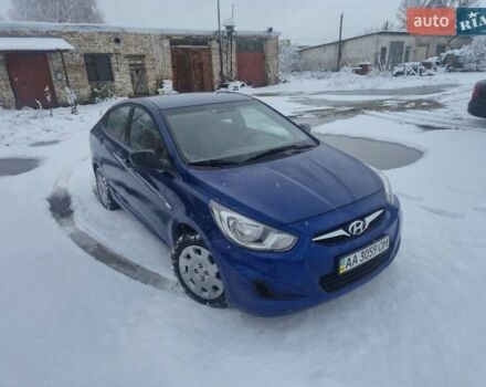 Синій Хендай Акцент, об'ємом двигуна 1.4 л та пробігом 108 тис. км за 4999 $, фото 1 на Automoto.ua