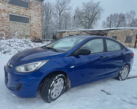 Синій Хендай Акцент, об'ємом двигуна 1.4 л та пробігом 108 тис. км за 4999 $, фото 1 на Automoto.ua