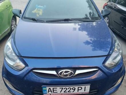 Синій Хендай Акцент, об'ємом двигуна 1.4 л та пробігом 107 тис. км за 6300 $, фото 1 на Automoto.ua