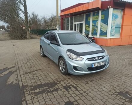 Синий Хендай Акцент, объемом двигателя 1.4 л и пробегом 215 тыс. км за 6500 $, фото 1 на Automoto.ua