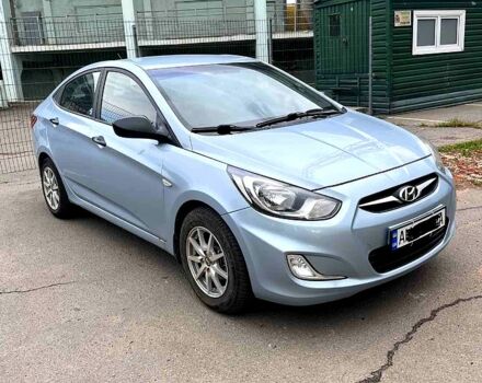 Синій Хендай Акцент, об'ємом двигуна 1.4 л та пробігом 110 тис. км за 4500 $, фото 1 на Automoto.ua
