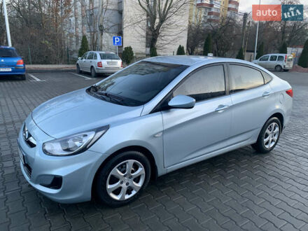 Синій Хендай Акцент, об'ємом двигуна 1.4 л та пробігом 246 тис. км за 7500 $, фото 1 на Automoto.ua