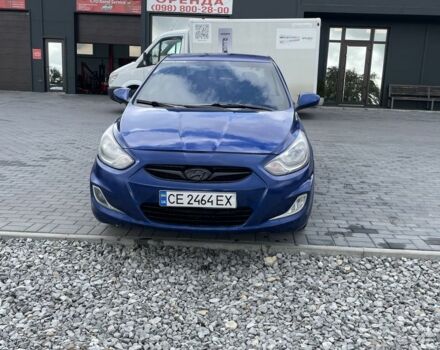 Синій Хендай Акцент, об'ємом двигуна 1.6 л та пробігом 2 тис. км за 6550 $, фото 1 на Automoto.ua