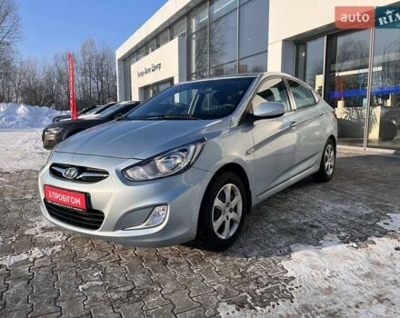 Синій Хендай Акцент, об'ємом двигуна 1.4 л та пробігом 65 тис. км за 8500 $, фото 1 на Automoto.ua