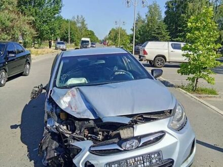 Хендай Акцент 2012 в Днепре (Днепропетровске) на Automoto.ua Синий Хендай Акцент, объемом двигателя 1.4 л и пробегом 216 тыс. км за 2500 $, фото 1 на Automoto.ua