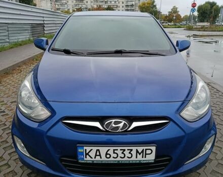 Синій Хендай Акцент, об'ємом двигуна 1.4 л та пробігом 196 тис. км за 7400 $, фото 1 на Automoto.ua
