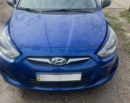 Синій Хендай Акцент, об'ємом двигуна 1.4 л та пробігом 148 тис. км за 7000 $, фото 1 на Automoto.ua