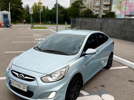 Синий Хендай Акцент, объемом двигателя 1.4 л и пробегом 193 тыс. км за 6600 $, фото 1 на Automoto.ua