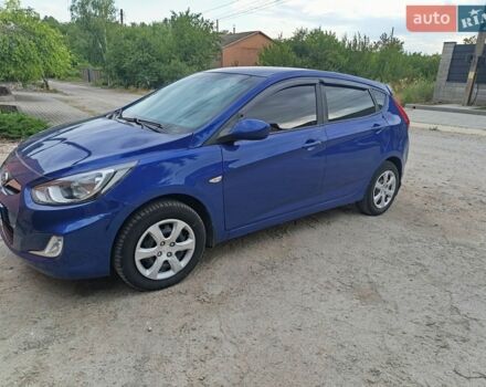 Синій Хендай Акцент, об'ємом двигуна 1.4 л та пробігом 130 тис. км за 6200 $, фото 1 на Automoto.ua