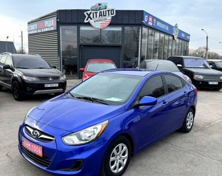 Синий Хендай Акцент, объемом двигателя 1.6 л и пробегом 21000 тыс. км за 8000 $, фото 1 на Automoto.ua
