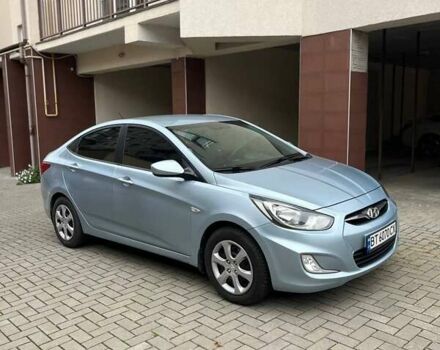 Синій Хендай Акцент, об'ємом двигуна 1.4 л та пробігом 245 тис. км за 7300 $, фото 1 на Automoto.ua