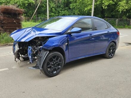 Хендай Акцент 2012 в Киеве на Automoto.ua Синий Хендай Акцент, объемом двигателя 1.4 л и пробегом 160 тыс. км за 2700 $, фото 1 на Automoto.ua
