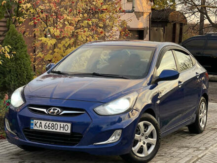 Хендай Акцент 2013 у Харкові на Automoto.ua Синій Хендай Акцент, об'ємом двигуна 1.4 л та пробігом 116 тис. км за 7777 $, фото 1 на Automoto.ua