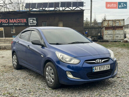 Синій Хендай Акцент, об'ємом двигуна 1.4 л та пробігом 307 тис. км за 6700 $, фото 1 на Automoto.ua