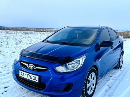 Хендай Акцент 2013 в Сосницы на Automoto.ua Синий Хендай Акцент, объемом двигателя 1.4 л и пробегом 134 тыс. км за 7200 $, фото 1 на Automoto.ua
