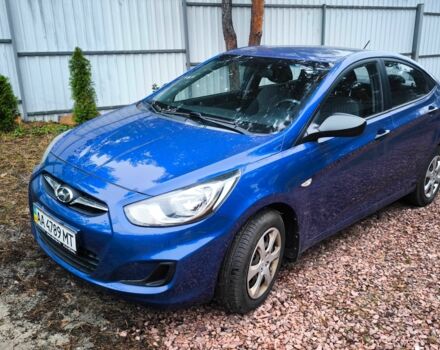 Хендай Акцент 2013 в Киеве на Automoto.ua Синий Хендай Акцент, объемом двигателя 1.4 л и пробегом 65 тыс. км за 7200 $, фото 1 на Automoto.ua