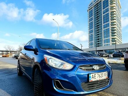 Хендай Акцент 2014 у Дніпро (Дніпропетровську) на Automoto.ua Синій Хендай Акцент, об'ємом двигуна 1.6 л та пробігом 270 тис. км за 7800 $, фото 1 на Automoto.ua