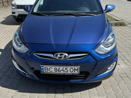 Синій Хендай Акцент, об'ємом двигуна 1.59 л та пробігом 105 тис. км за 8500 $, фото 1 на Automoto.ua