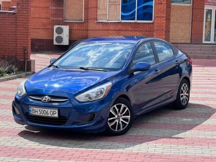 Хендай Акцент 2016 у Запоріжжя на Automoto.ua Синій Хендай Акцент, об'ємом двигуна 1.6 л та пробігом 193 тис. км за 8200 $, фото 1 на Automoto.ua