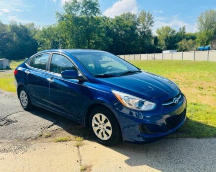 Синий Хендай Акцент, объемом двигателя 1.6 л и пробегом 70 тыс. км за 6500 $, фото 1 на Automoto.ua