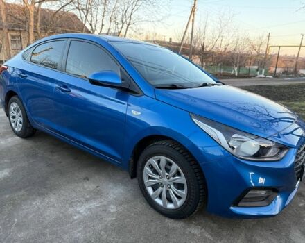 Синий Хендай Акцент, объемом двигателя 1.4 л и пробегом 68 тыс. км за 13700 $, фото 1 на Automoto.ua