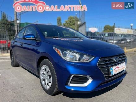 Синий Хендай Акцент, объемом двигателя 1.59 л и пробегом 104 тыс. км за 12499 $, фото 1 на Automoto.ua