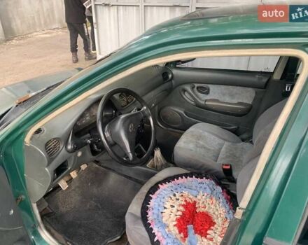 Зелений Хендай Акцент, об'ємом двигуна 1.5 л та пробігом 439 тис. км за 1300 $, фото 2 на Automoto.ua