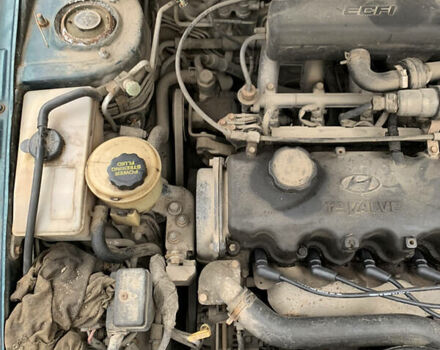 Зелений Хендай Акцент, об'ємом двигуна 1.5 л та пробігом 299 тис. км за 1100 $, фото 25 на Automoto.ua