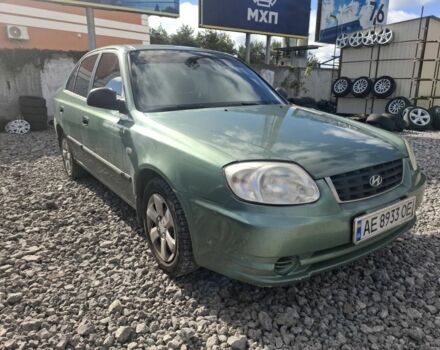Зелений Хендай Акцент, об'ємом двигуна 1.5 л та пробігом 205 тис. км за 2700 $, фото 1 на Automoto.ua