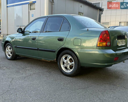 Зелений Хендай Акцент, об'ємом двигуна 1.5 л та пробігом 186 тис. км за 2999 $, фото 14 на Automoto.ua