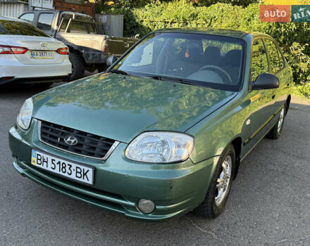 Зелений Хендай Акцент, об'ємом двигуна 1.5 л та пробігом 186 тис. км за 2999 $, фото 12 на Automoto.ua