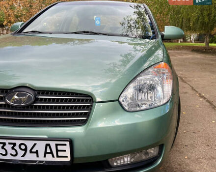 Зеленый Хендай Акцент, объемом двигателя 1.4 л и пробегом 201 тыс. км за 5300 $, фото 12 на Automoto.ua