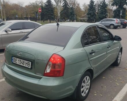 Зеленый Хендай Акцент, объемом двигателя 1.4 л и пробегом 288 тыс. км за 4500 $, фото 3 на Automoto.ua