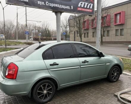 Зелений Хендай Акцент, об'ємом двигуна 1.4 л та пробігом 249 тис. км за 3200 $, фото 2 на Automoto.ua