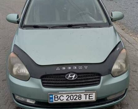 Зеленый Хендай Акцент, объемом двигателя 1.4 л и пробегом 215 тыс. км за 4199 $, фото 8 на Automoto.ua