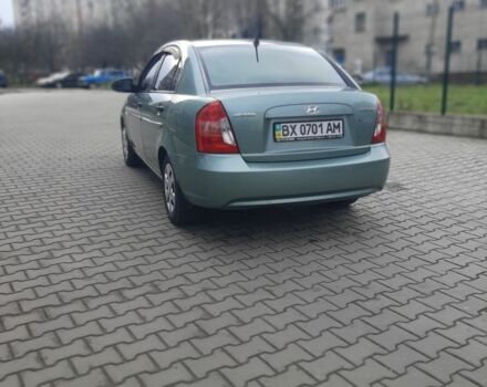 Зелений Хендай Акцент, об'ємом двигуна 1.4 л та пробігом 160 тис. км за 5100 $, фото 2 на Automoto.ua