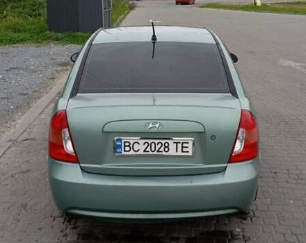 Зеленый Хендай Акцент, объемом двигателя 1.4 л и пробегом 215 тыс. км за 4199 $, фото 7 на Automoto.ua