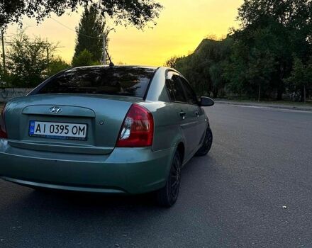 Зелений Хендай Акцент, об'ємом двигуна 1.4 л та пробігом 265 тис. км за 3450 $, фото 3 на Automoto.ua