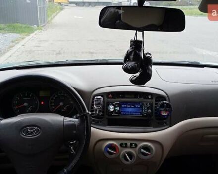 Зеленый Хендай Акцент, объемом двигателя 1.4 л и пробегом 215 тыс. км за 4199 $, фото 16 на Automoto.ua